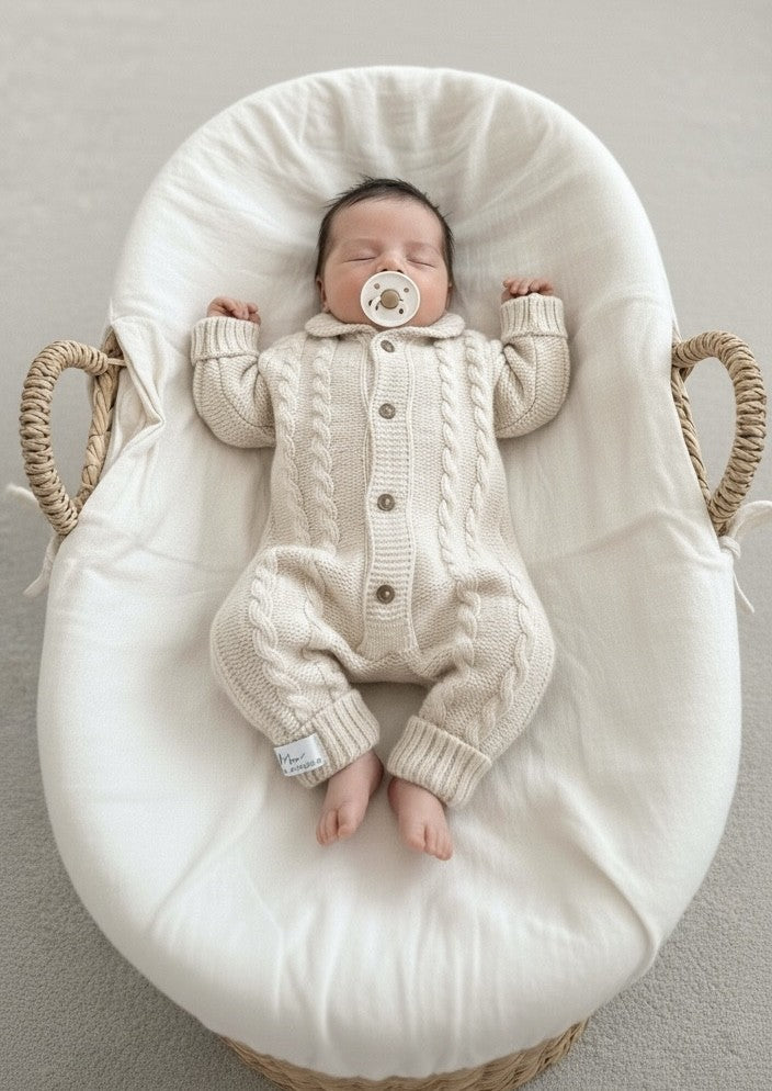 Gebreide baby kleding