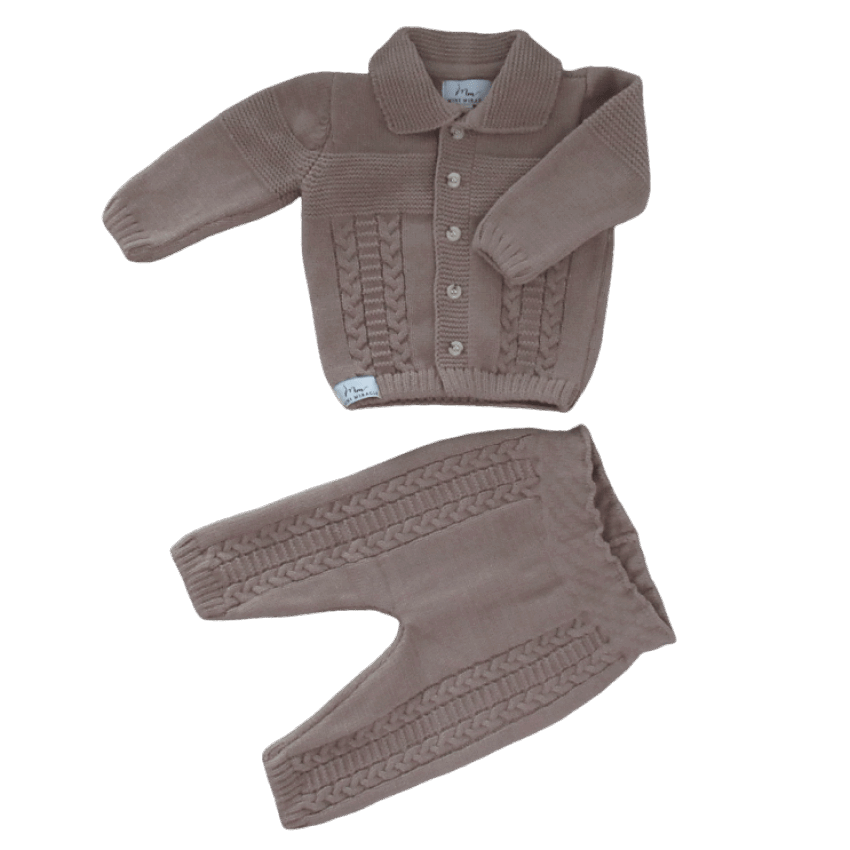 gebreide babykleding