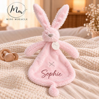 Happy Horse knuffeldoekje Roze met naam